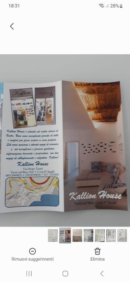 Kallion House Vietri Bagian luar foto